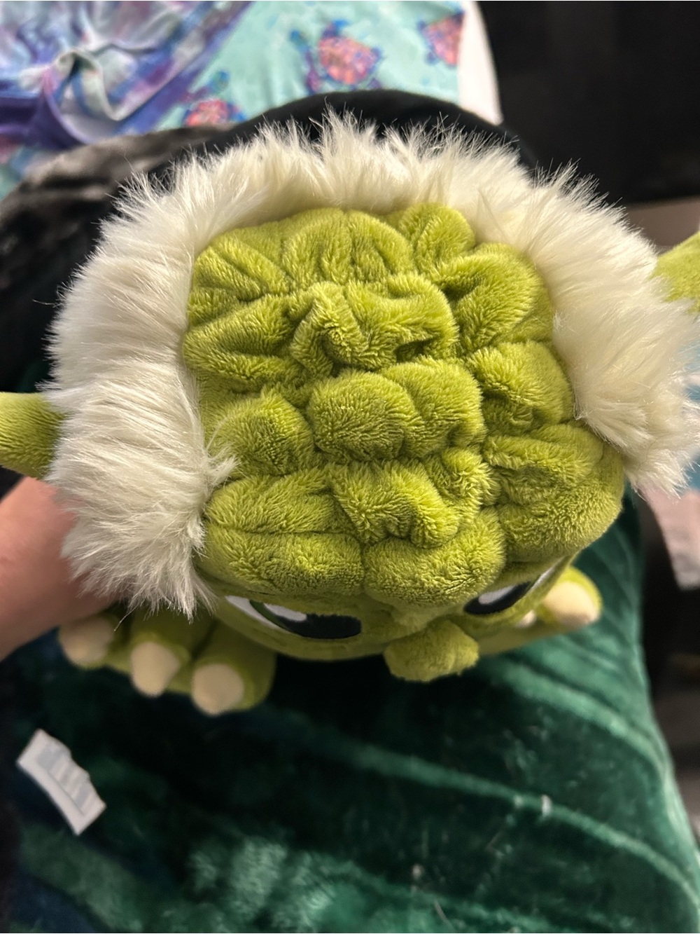 Disney Parks Big Fret Green Yoda Plush - Soft - Picture 3 of 6